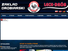 Tablet Screenshot of lechdrob.pl